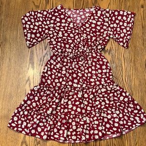 ruffled daisy dress